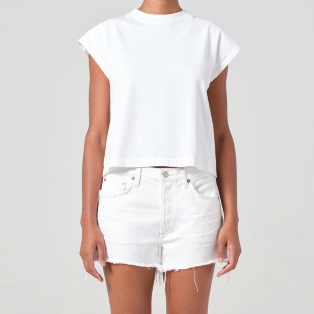 Agolde Parker Shorts Dough